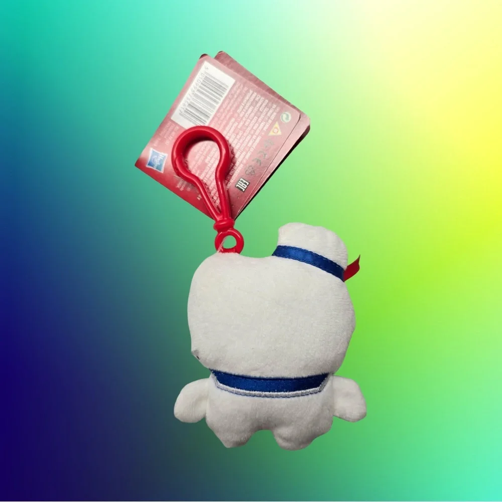Ghostbusters‎ Slimer & Stay Puft Plush Keychain Lot Movie Collectible